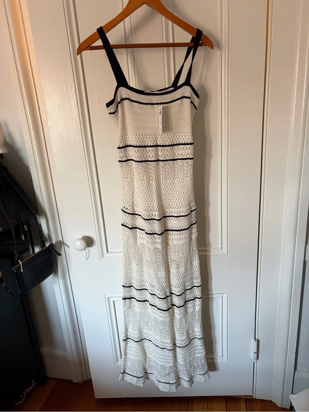 Crochet look maxi dress